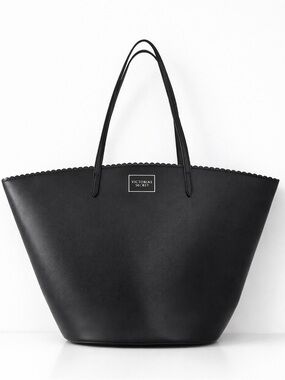 VICTORIA’S SECRET Bombshell Tote Large Black Hand Bag Limited Edition